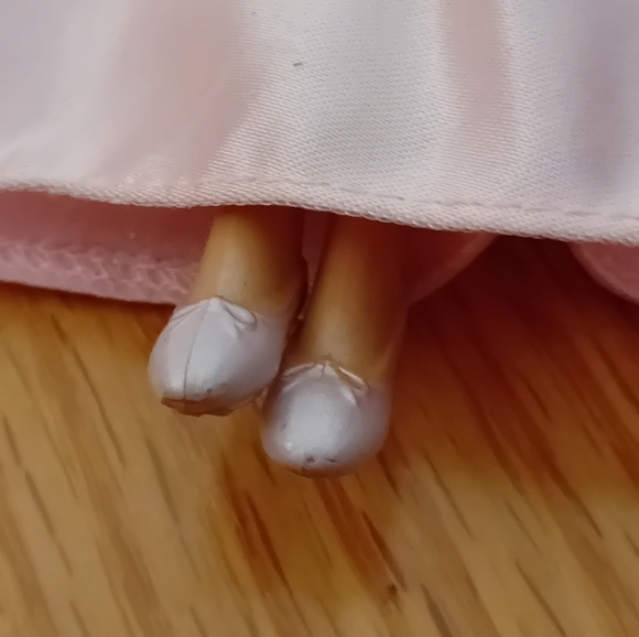 Vintage 1999 Mattel Barbie PinkPrincess Blonde Caucasian Fashion Doll Fancy Gown - Picture 6 of 6